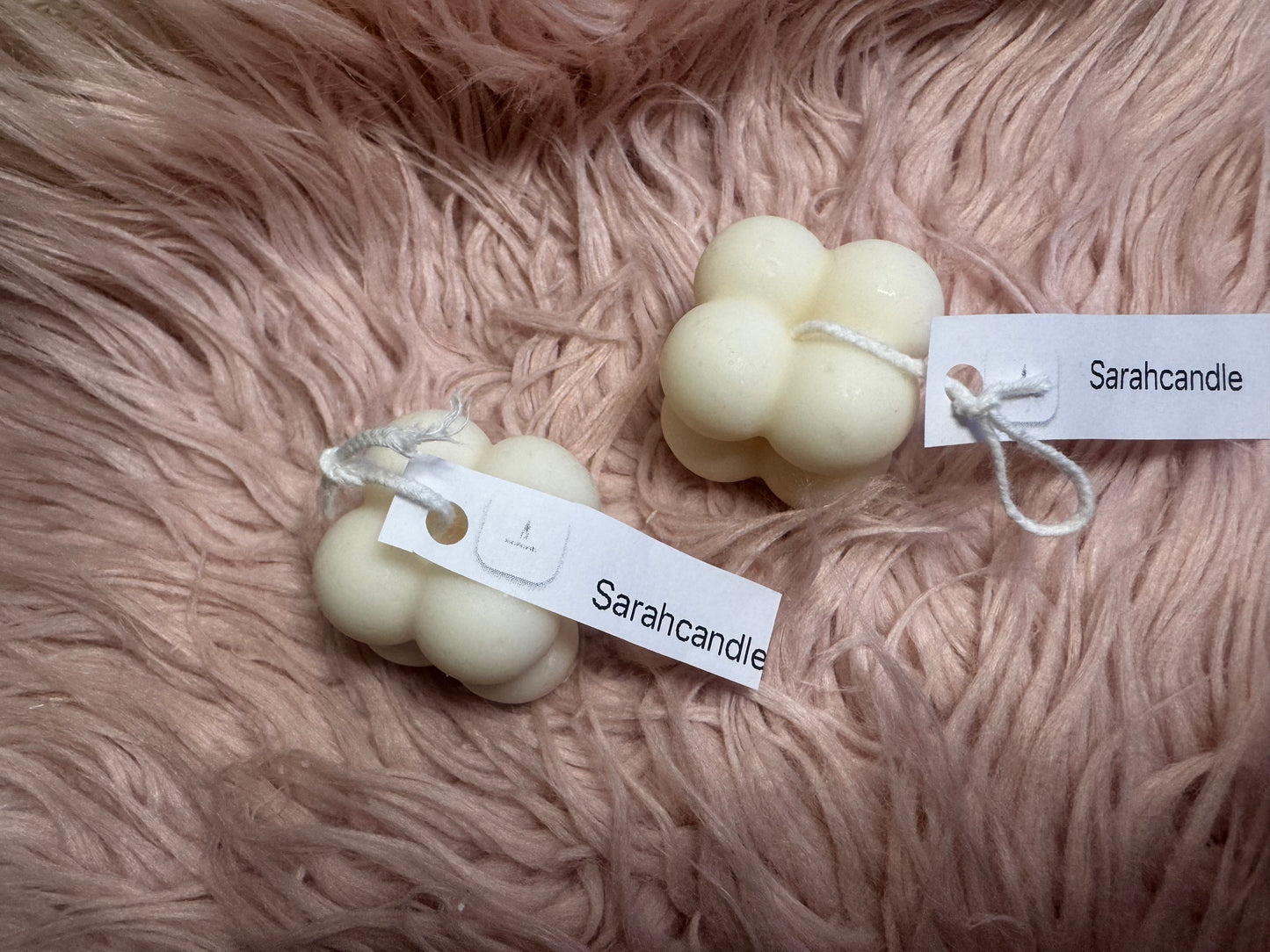 Kleine bubblekerze 2set