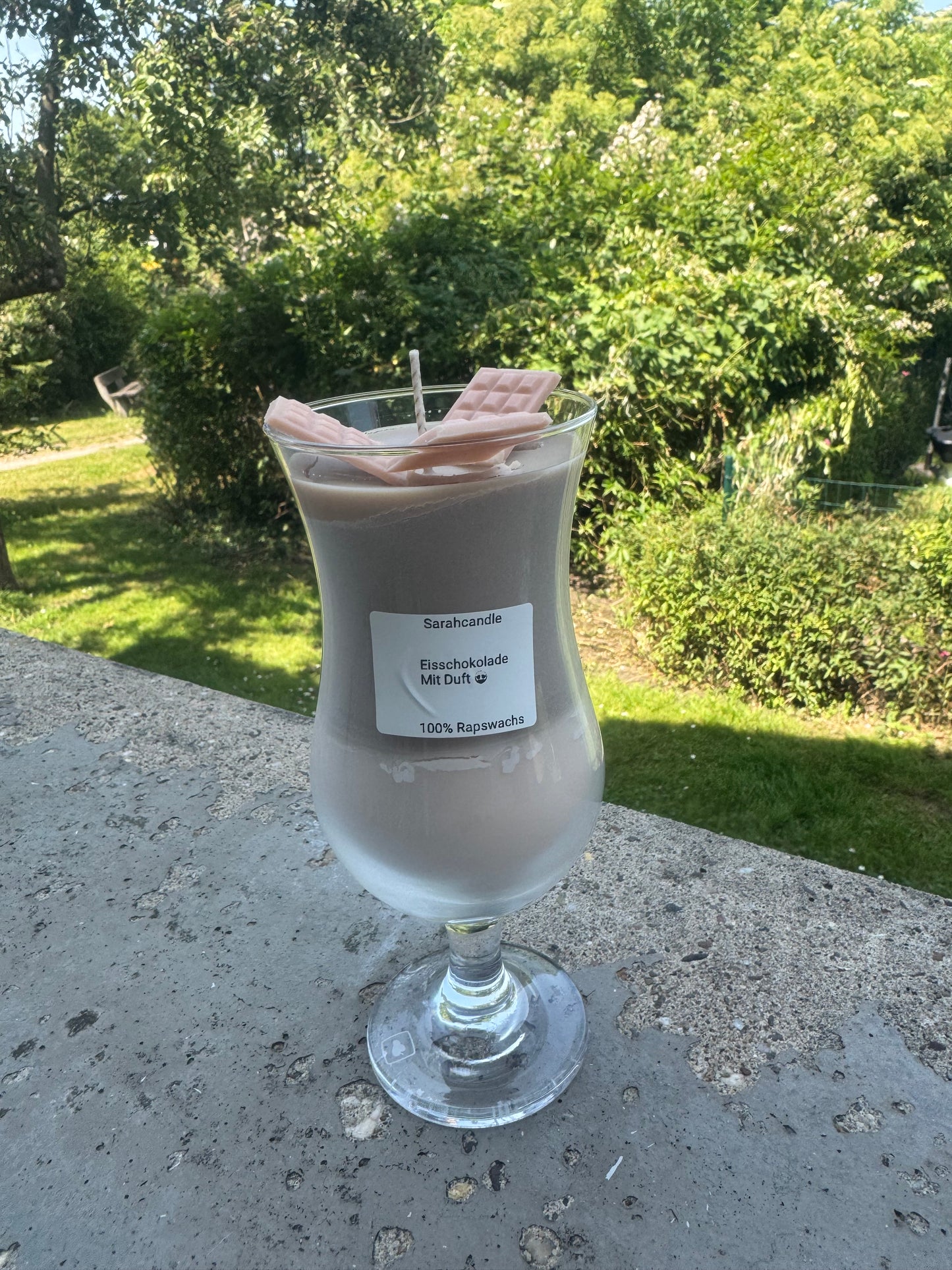 Eisschokolade Kerze