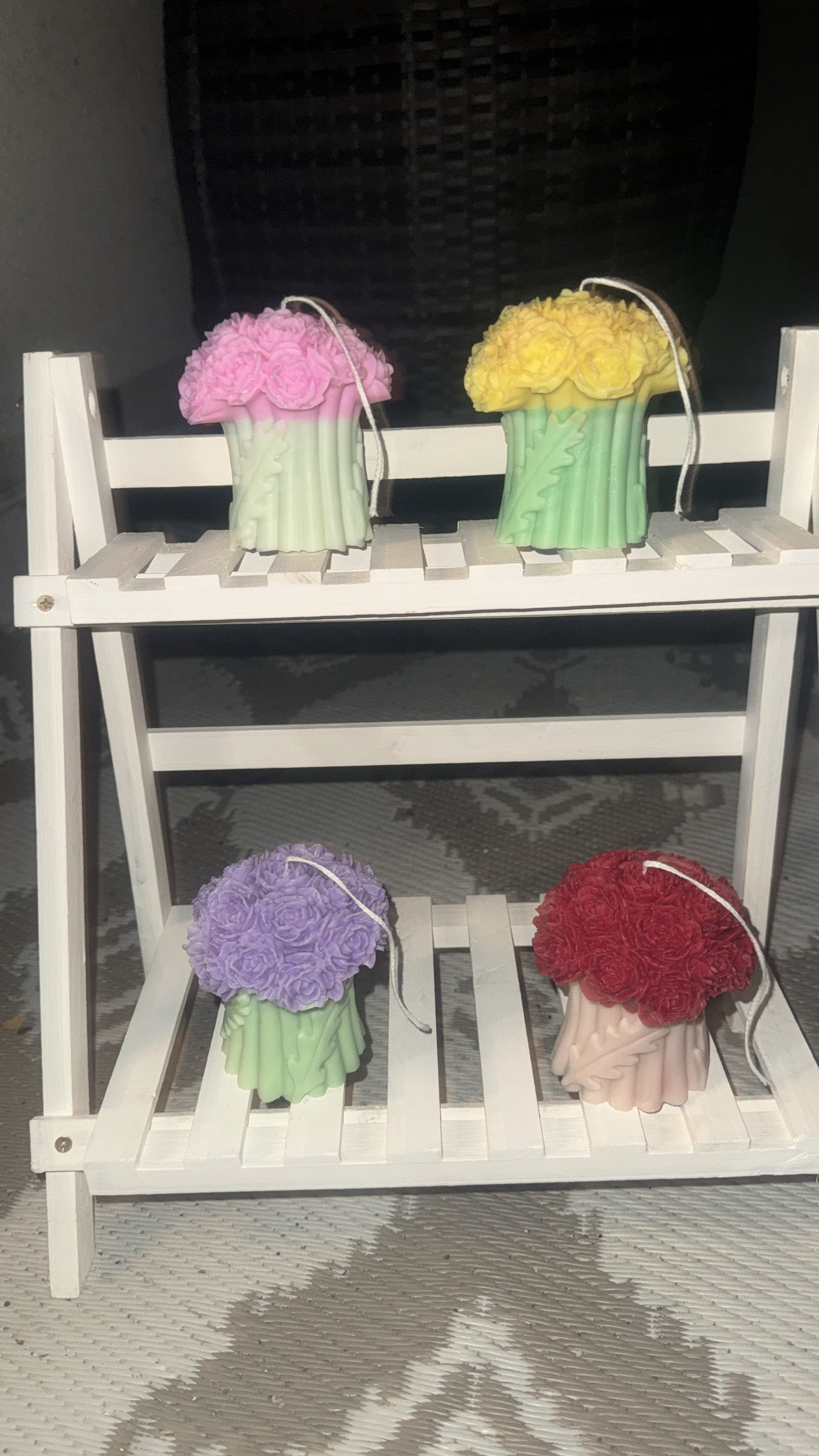 Blume Kerze