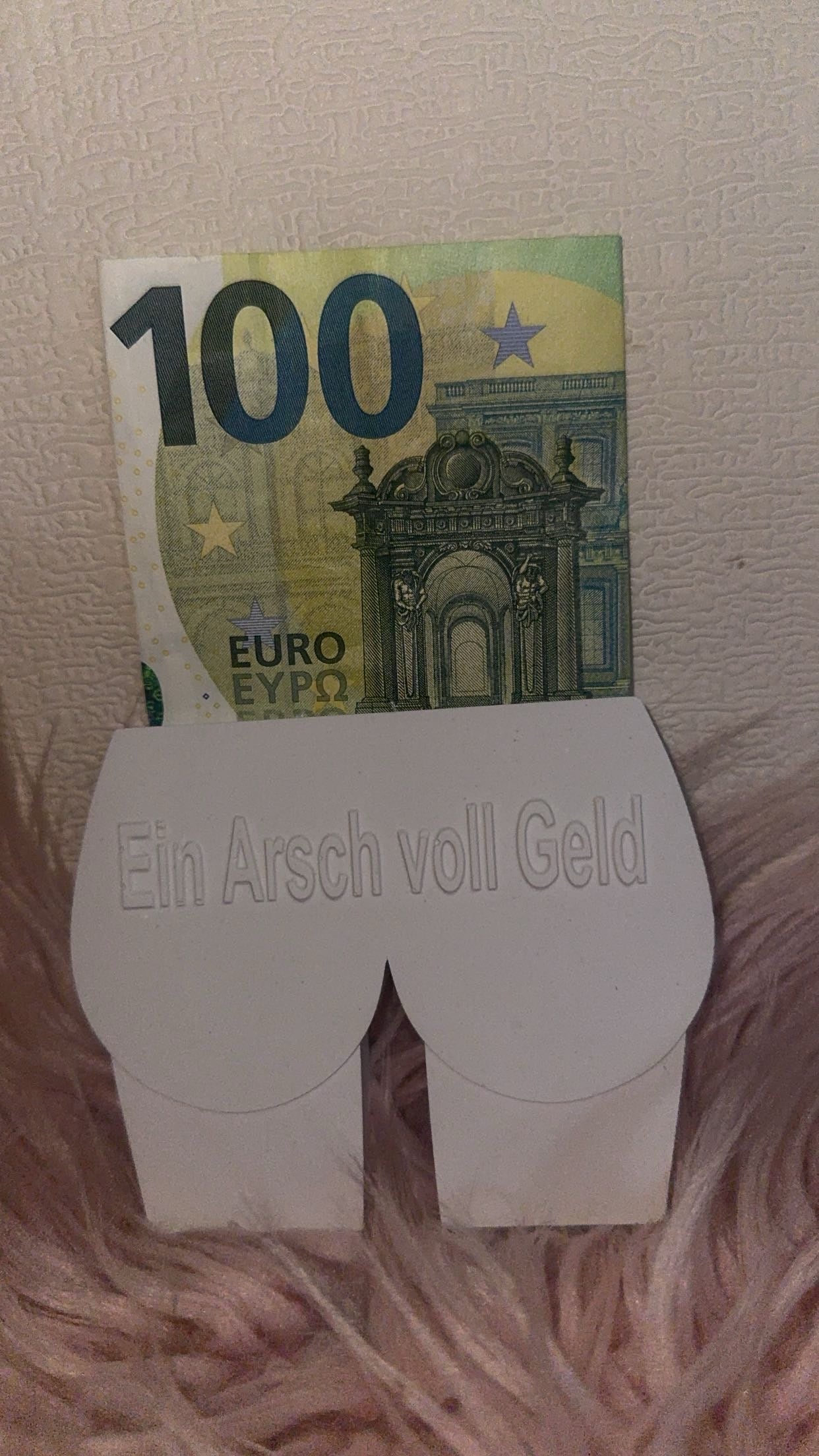 Ein Arsch voll Geld (gegossen)