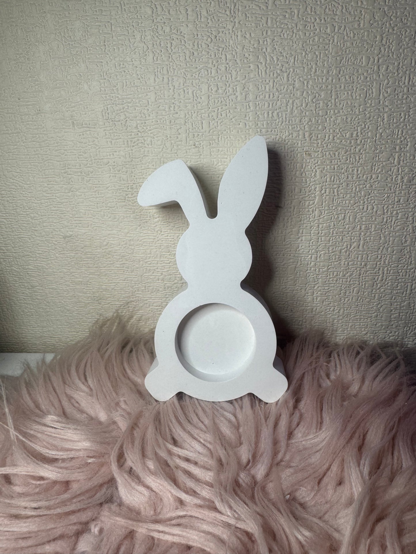 Hase mit Teelicht