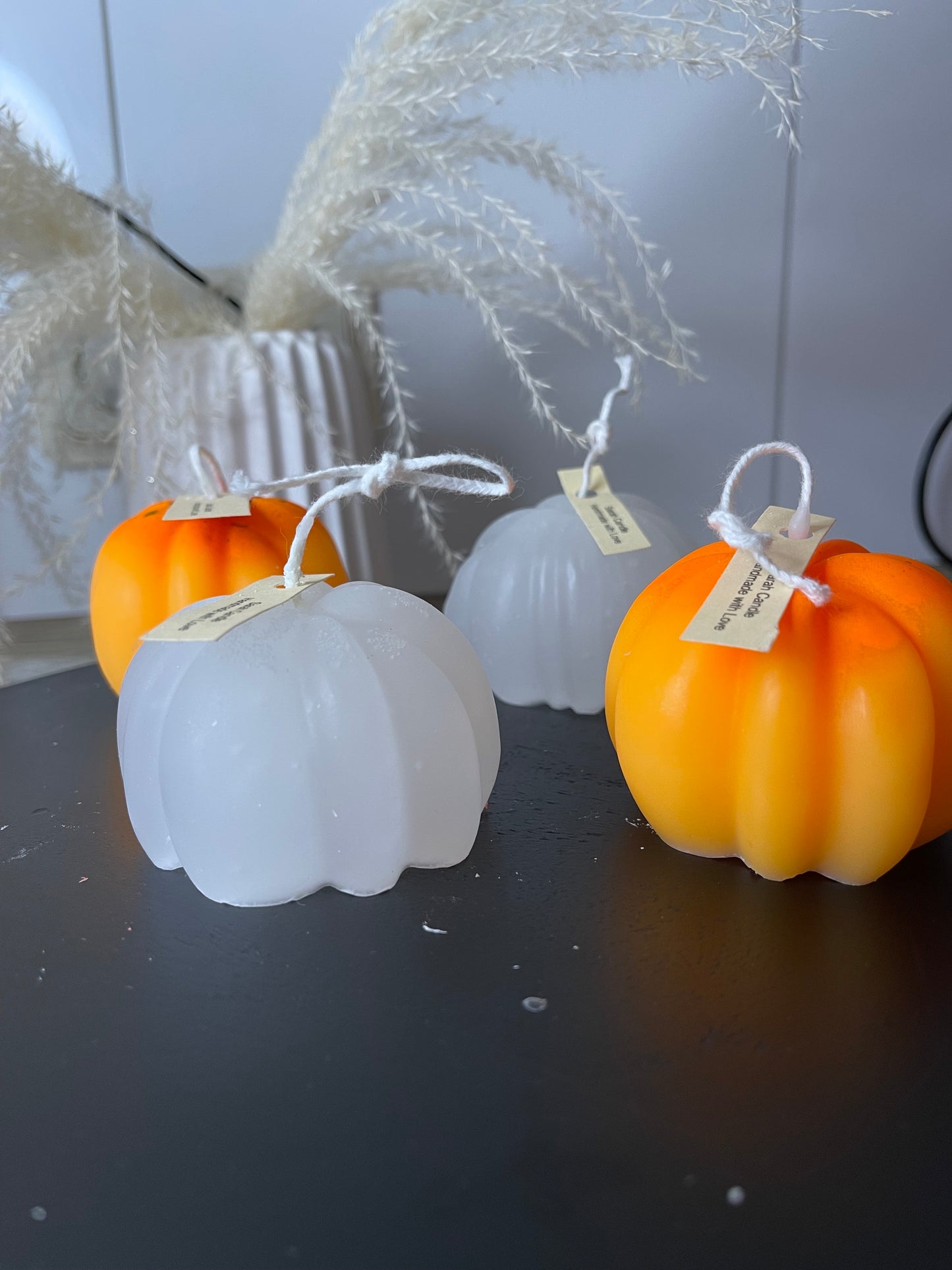 pumpkin candle
