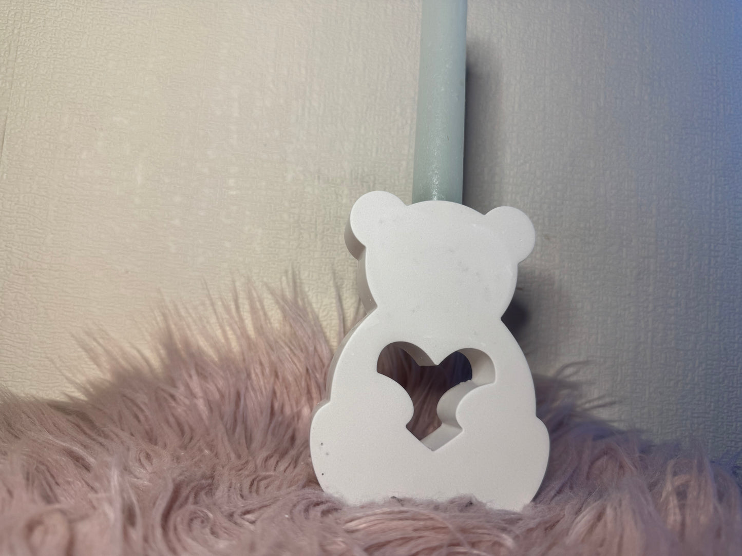Teddybären-Kerzenständer