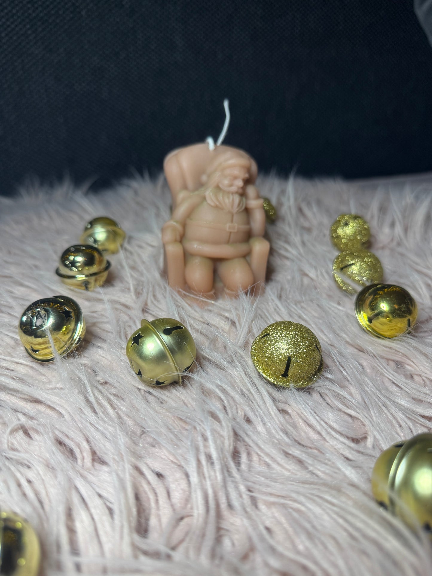 Weihnachtsmann-Kerze
