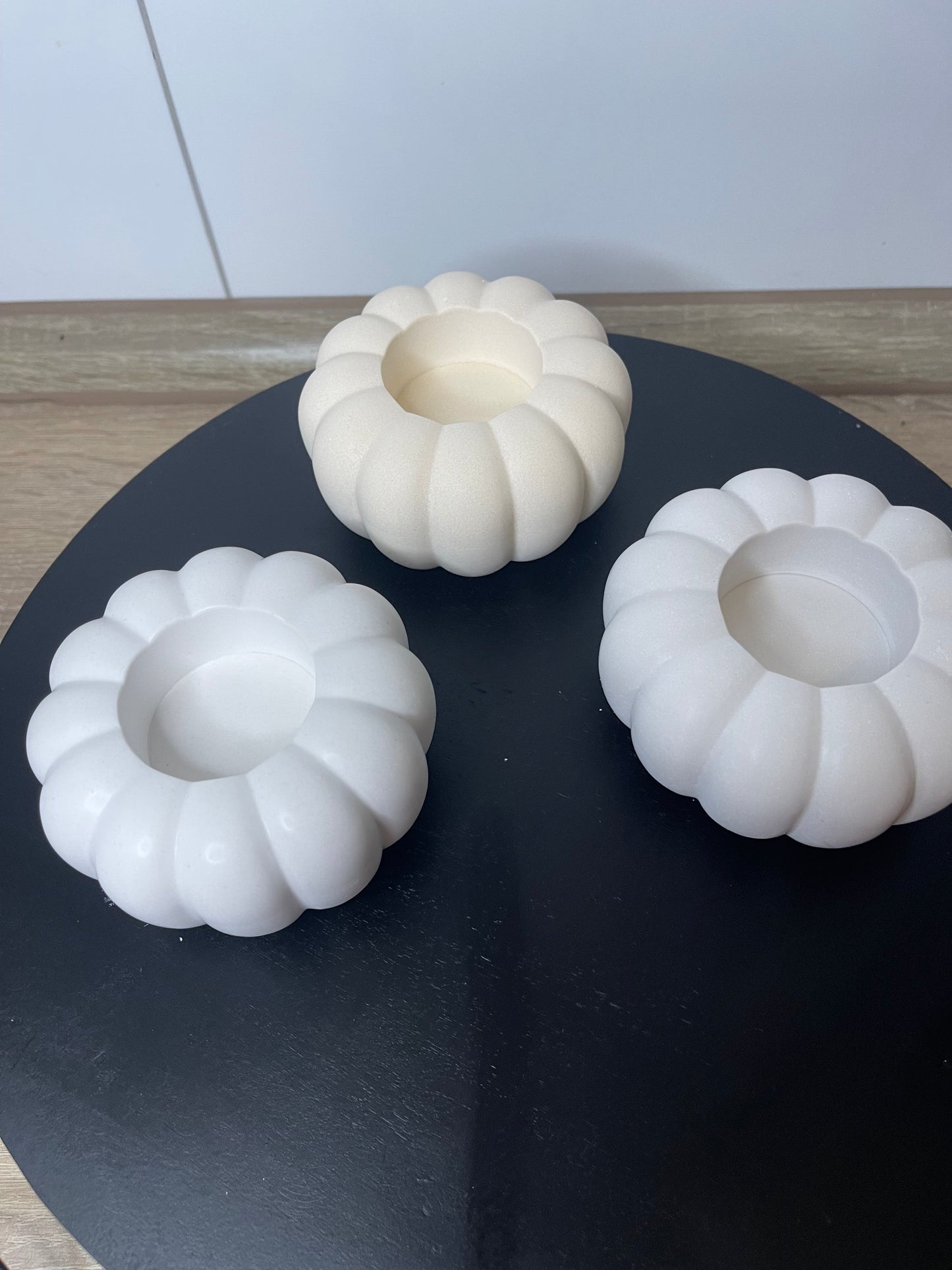 pumpkin tealight holder