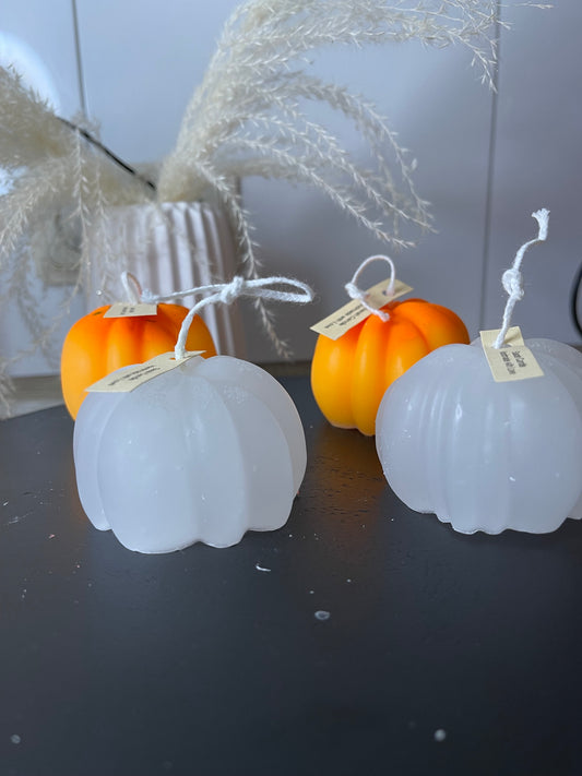 pumpkin candle