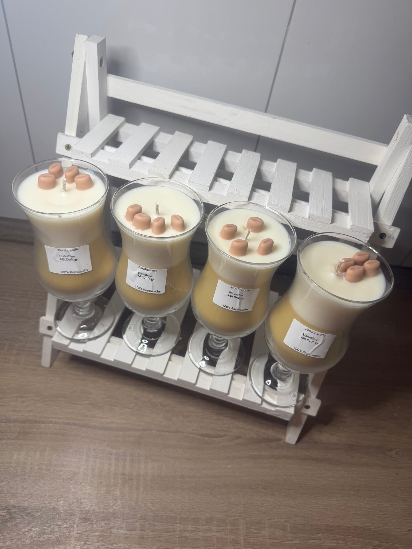 Eiskaffee Kerze