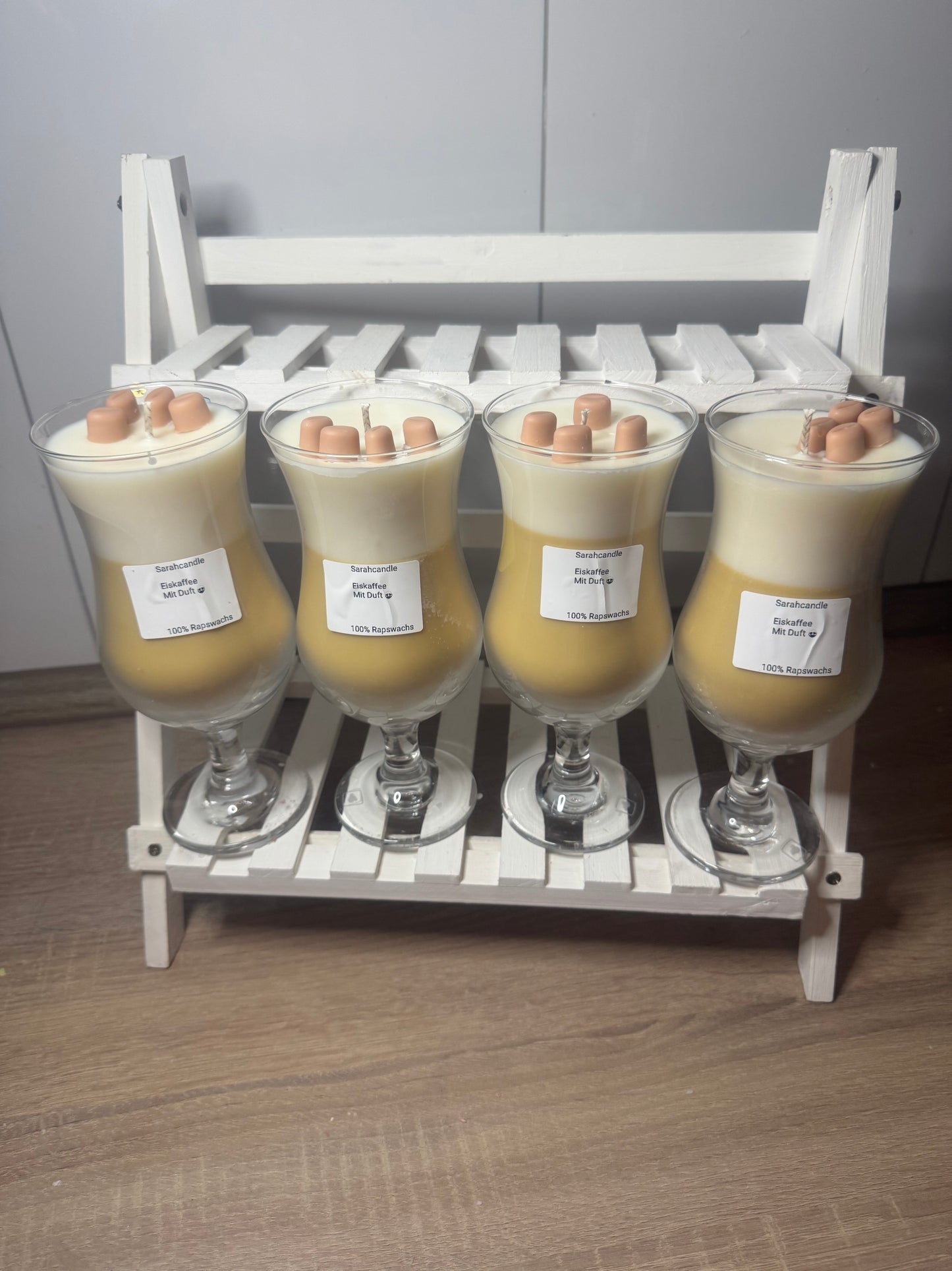 Eiskaffee Kerze