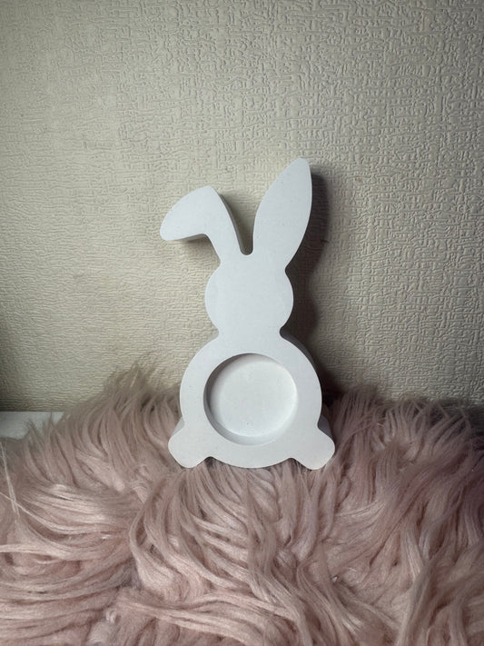 Hase mit Teelicht