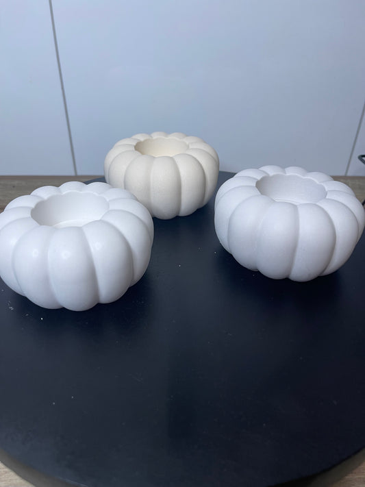 pumpkin tealight holder