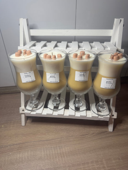 Eiskaffee Kerze
