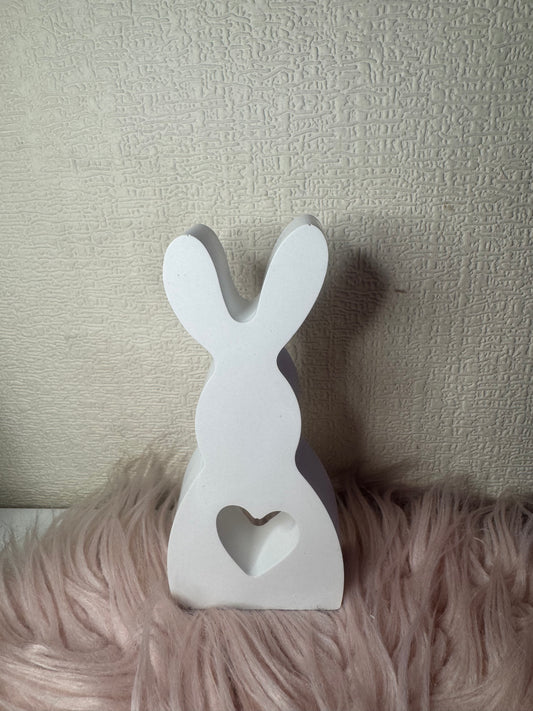 Hase mit Herz Groß