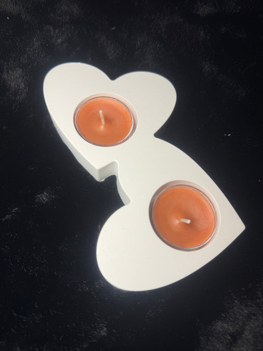 Corazones candelita