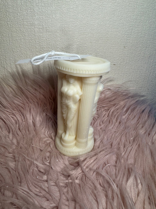Athena Göttin Kerze, griechische Göttin Kerze, nachhaltige Kerze, Rapswachskerze, handgemachte Kerze, natürliche Dekoration, Mythologie Kerze, umweltfreundliche Kerze, Geschenkideen Weihnachten, hochwertige Kerzen, Göttin Kerze kaufen